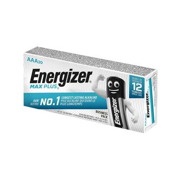 Energizer Batterie Max Plus AAA , 20 Stück