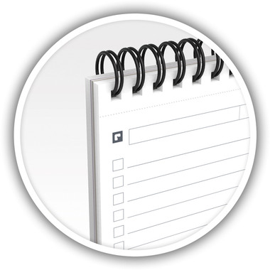 OXFORD Essentials Task Manager 400055727 rigato, 90g 70 fogli