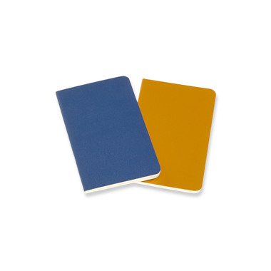 MOLESKINE Notizheft 2x 10.5x6.5cm 620541 liniert,feilchen/bernst.,56S.