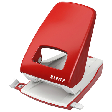 LEITZ Bürolocher NewNeXXt 5.5mm 51380025 rot f. 40 Blatt