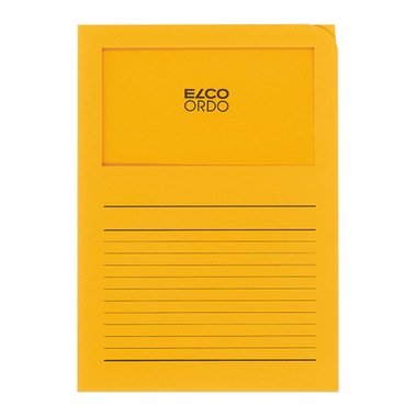 ELCO Organisationsmappe Ordo A4 29489.42 classico, goldgelb 100 Stück