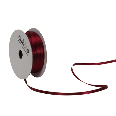 SPYK Bande au satin Cubino 2082.0353 3mmx8m bordeaux