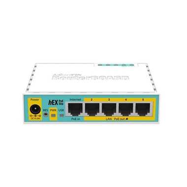 MikroTik VPN-Router hEX PoE lite RB750UPR2