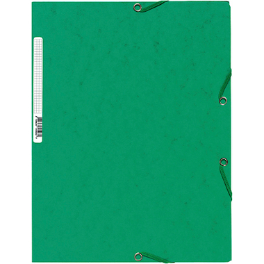 EXACOMPTA Pochette à élastique A4 55503E vert