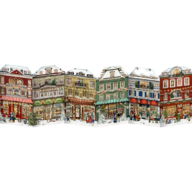 COPPENRATH Aufstell-Adventskalender 72505 Weihnachtslädchen-Leporello