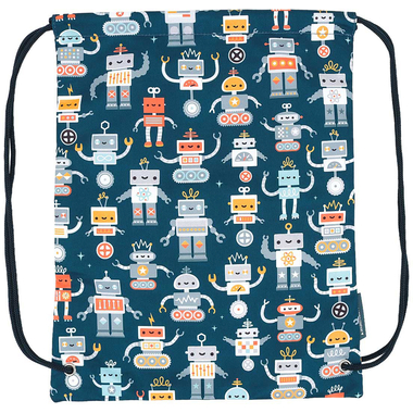 ALLC Turnbeutel 32x42cm DRROBU11 Robots