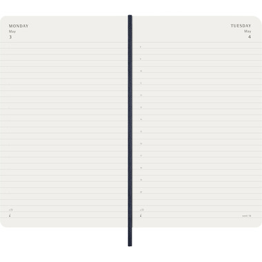 MOLESKINE Agenda Classic Large 2027 DSB2012DC3Y27 1T/1S saphir SC 13x21cm