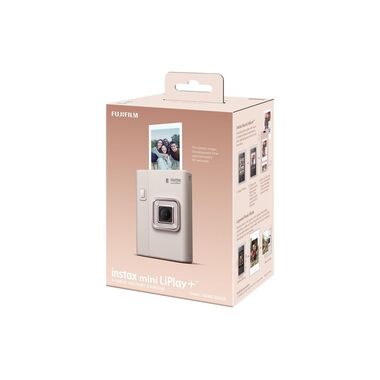 Fujifilm Fotokamera Instax Mini LiPlay+ Sand Beige