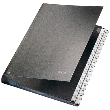 LEITZ Pultordner PP 1-31 59310095 schwarz 31 Fächer