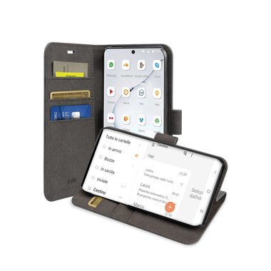 Buchhülle mit Standfunktion für Samsung Galaxy Note 10