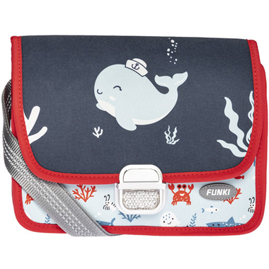 FUNKI Kindergartentaschen Wale 6020.044 multicolor 26.5x20x7cm