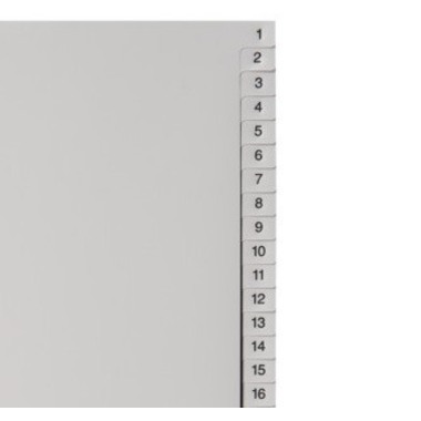 BIELLA Registro PP A4 47143100U grigio 1-31