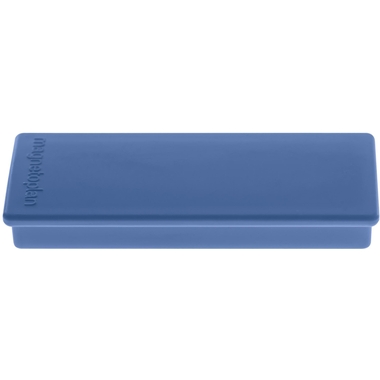 MAGNETOPLAN Support. magnét. réctangle 1665114 bleu foncé 10 pcs.