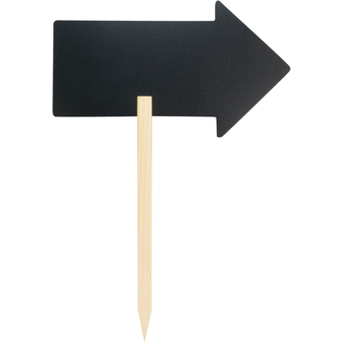 SECURIT Tableau Craie ARROW FBS-ARROW noir 67x49.2x0.2cm