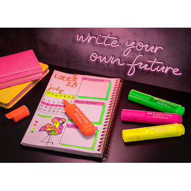 FABER-CASTELL Textliner TL 46 254600 4er Etui GenZ