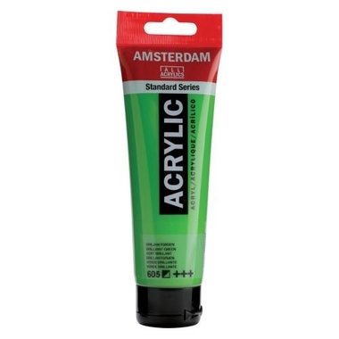 AMSTERDAM Acrylfarbe 120ml 17096052 brillantgruen 605
