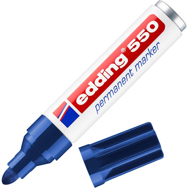 EDDING Permanent Marker 550 3-4mm 550-3 blu