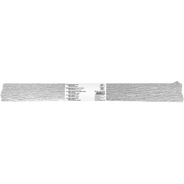 URSUS Papier crêpé 50cmx2,5m 4120389 60g, argent