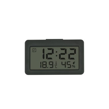 TFA Dostmann Digital Alarm Clock Mini Black