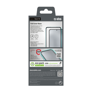 Film de protection en verre trempé pour Xiaomi Redmi 14C | SBS