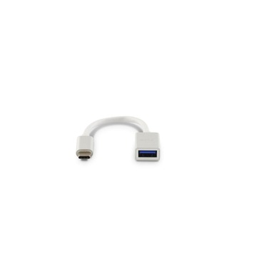 LMP Adaptateur USB 3.0 USB-C - USB-A 15 cm Extension Silver