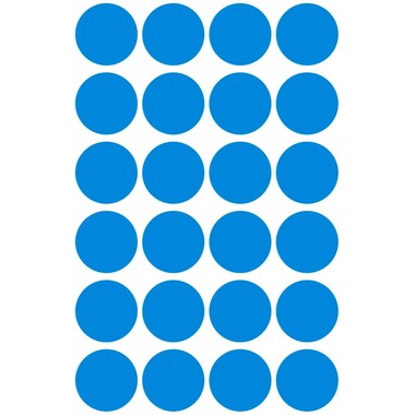 AVERY ZWECKFORM Marqueurs 18mm 3005 bleu 96 pcs.