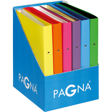 PAGNA Ringbuch Display 12 Stk. 3.3cm 99013-00 2 Ringe sortiert A4