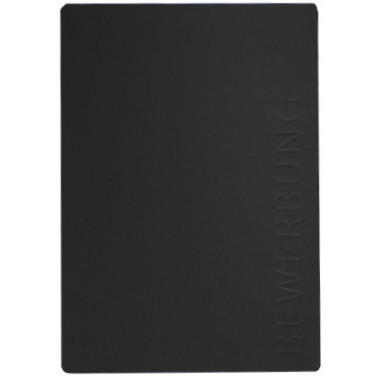 PAGNA Bewerbungsmappe Solo A4 22006-04 schwarz 5mm