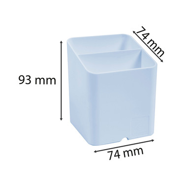 EXACOMPTA Pen-Cube organizer Aquarel 67762D blu pastello 2 scomp.