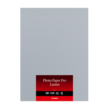 CANON Photo Paper Pro Luster A2 LU101A2 InkJet 260g 25 fogli