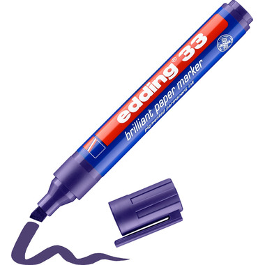 EDDING Permanent Marker 33 1-5mm 33-8 violett