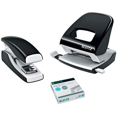 LEITZ Flachheftgerät NeXXT 5603 5603-00-95 SoftPress,schwarz 30 Blatt