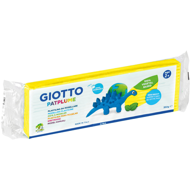 GIOTTO Pâte à modeler Patplume 350g 510101 yellow