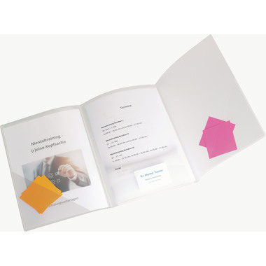 KOLMA Präsentationsmappe Vario A4 10.012.00 transparent
