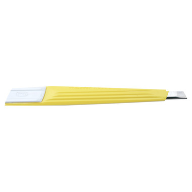 NT Cutter 9mm A-301RP avec auto-lock, jaune pastel