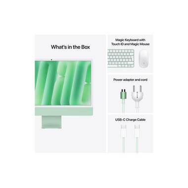 Apple iMac 24" M4 10C GPU / 512 GB / 16 GB Green