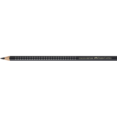 FABER-CASTELL Crayon de couleur Colour Grip 112499 noir
