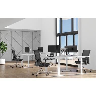 NEOMOUNTS Pied de table DS75S-950 WH2 jusqu’à 16 kg – Blanc