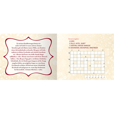 ARS EDITION Calenda. Avvento 15.3x12.6cm 136202 24 enigmi