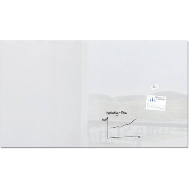 SIGEL Glas-Magnetboard GL235 weiss 2400x1200mm