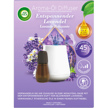 AIR WICK Aroma-Öl Diffuser Set 3284584 inkl. Lavendelöl 20ml