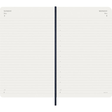 MOLESKINE Agenda Classic Large 2026 DSB2012DC3Y26 1T/1S saphir SC 13x21cm