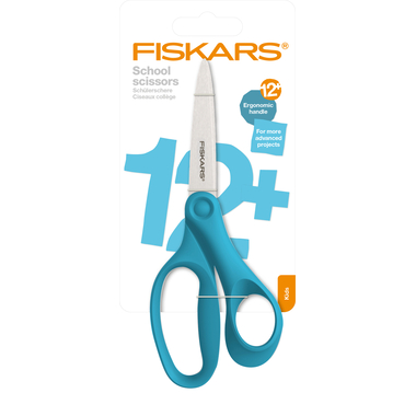 FISKARS Schulschere 18cm 1067855 türkis, Rechtshänder