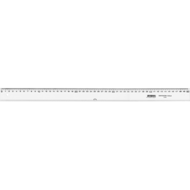 DUX Flachlineal SCOLA 50cm 81/50 Polystyrol
