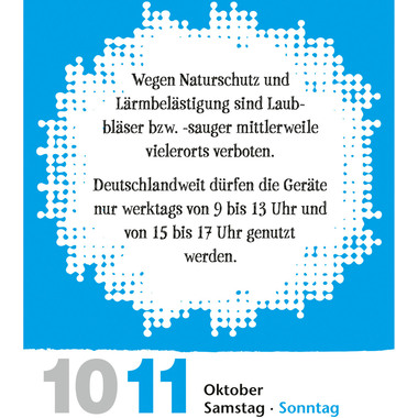 HARENBERG Abreisskalender 2026 3309949+26 Lifehacks DE 11x14cm