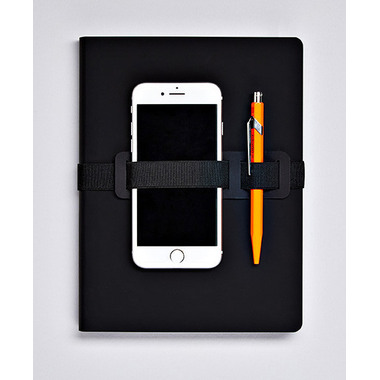 NUUNA Taccuino VOYAGER L A5 350053504 nero, punti 176 fogli