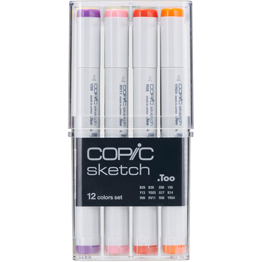 COPIC Marker Sketch 2107502 Set, 12 Stück