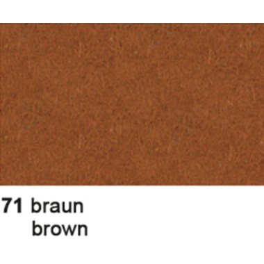 URSUS Feltro bricolage 20x30cm 4170071 marrone, 150g 10 fogli