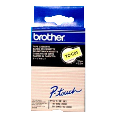 PTOUCH Ruban,lamin.,fluor. noir/jaune TC-C01 PT-3000 12 mm