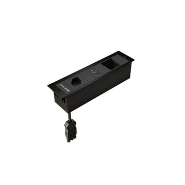 max connect unità presa CUBOBOX T13, USB-A/C, modulo vuoto
